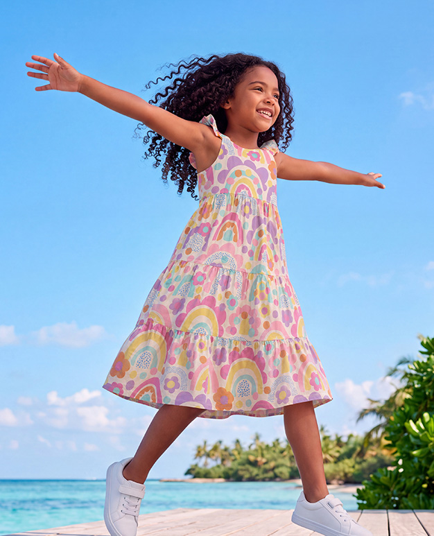 Vestido Infantil Primavera