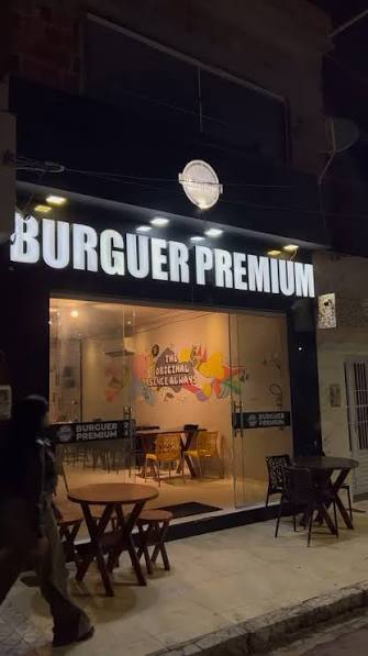 Capa de Burger Premium