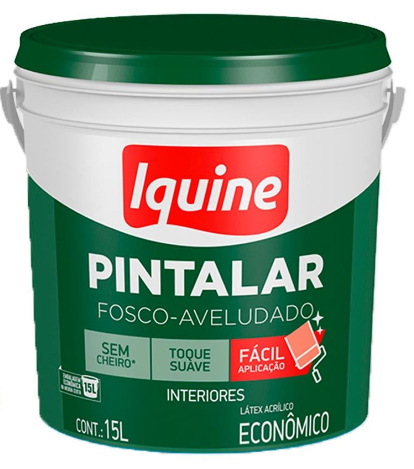 Tinta Vinil Acrílica Fosco Aveludado